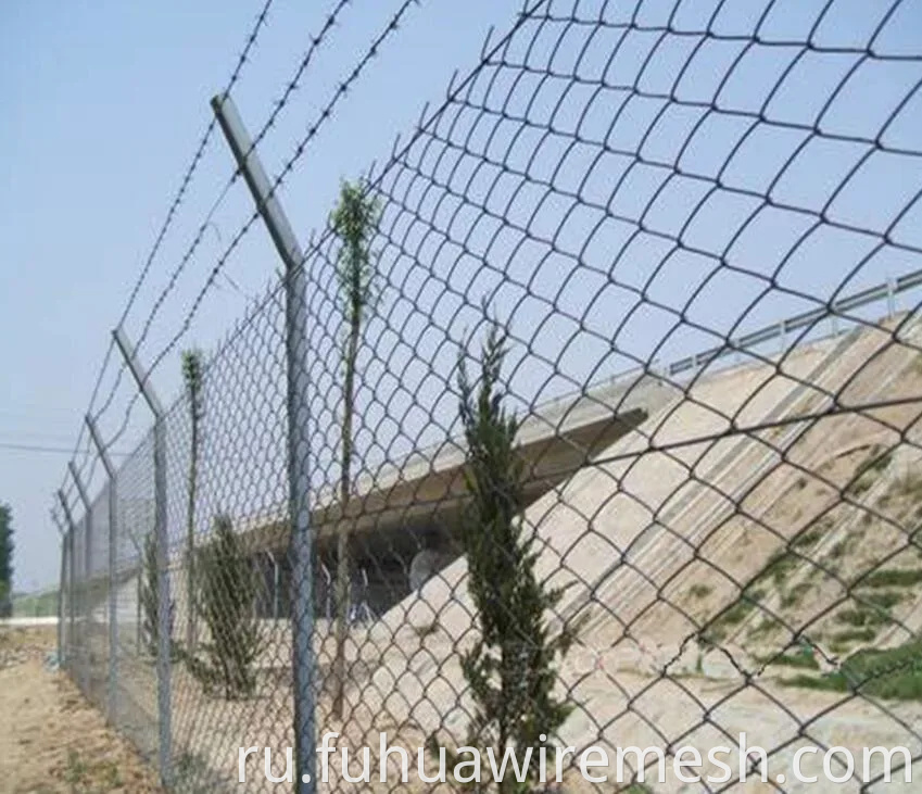 Pvc Coated Steel Chain Link Fence2